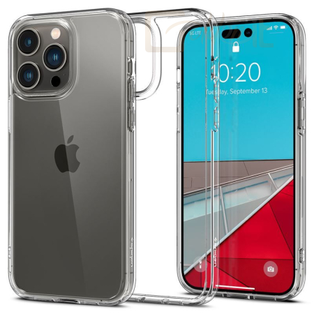 Okostelefon kiegészítő Spigen Ultra Hybrid, crystal clear - iPhone 14 Pro Max - ACS04816
