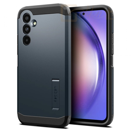 Okostelefon kiegészítő Spigen Tough Armor, metal slate - Samsung Galaxy A54 5G - ACS05884