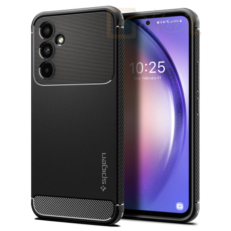 Okostelefon kiegészítő Spigen Rugged Armor, black - Samsung Galaxy A54 5G - ACS05888
