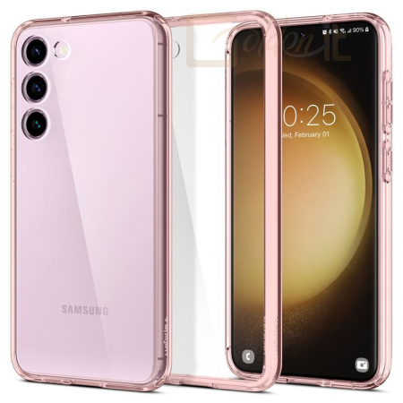 Okostelefon kiegészítő Spigen Ultra Hybrid, rose crystal - Samsung Galaxy S23 - ACS06087