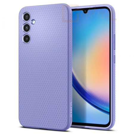 Okostelefon kiegészítő Spigen Liquid Air, awesome violet - Samsung Galaxy A34 5G - ACS06104