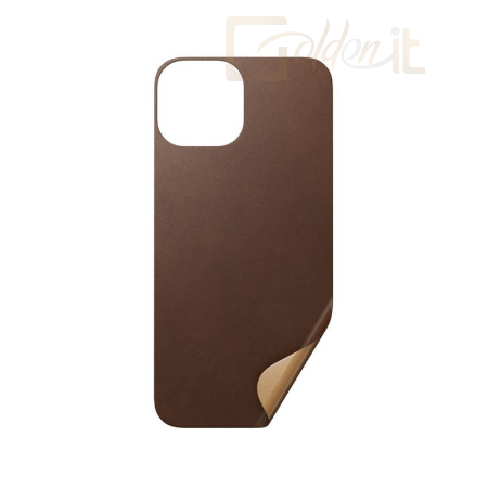 Okostelefon kiegészítő Nomad Leather Skin, brown - Phone 13 Mini - NM01158585