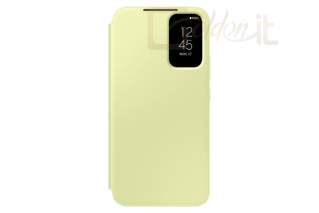Okostelefon kiegészítő Samsung A34 Smart View Wallet Case Lime - EF-ZA346CGEGWW