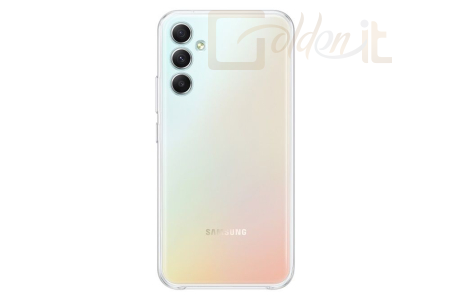 Okostelefon kiegészítő Samsung Galaxy A34 5G Clear Case Transparent - EF-QA346CTEGWW