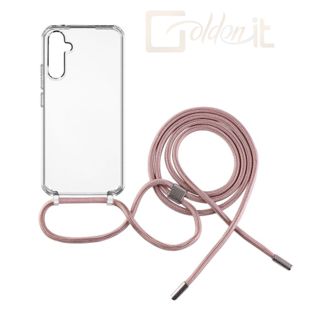 Okostelefon kiegészítő FIXED Pure Neck for Samsung Galaxy A34 5G, pink - FIXPUN-1086-PI