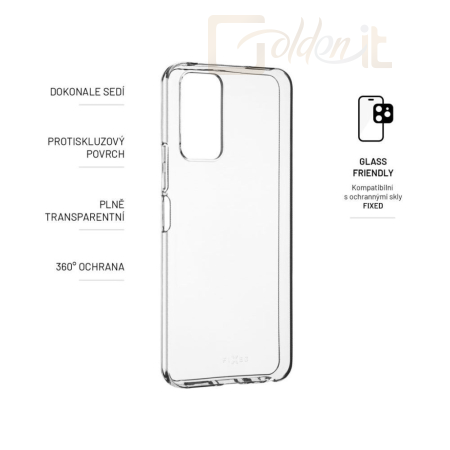 Okostelefon kiegészítő FIXED TPU Gel Case for TCL 405/406/408, clear - FIXTCC-1127
