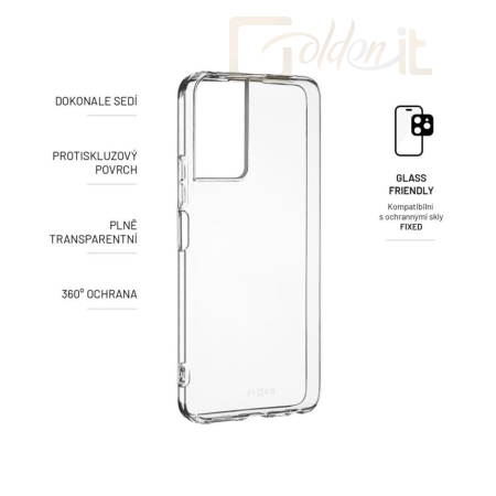 Okostelefon kiegészítő FIXED TPU Gel Case for TCL 40 SE, clear - FIXTCC-1128