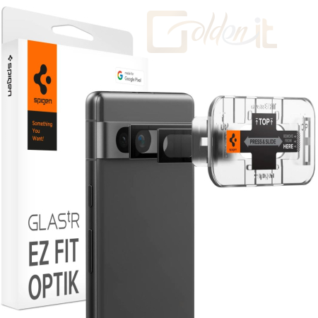Okostelefon kiegészítő Spigen Pixel 7a Glas.tR EZFit Optik Lens Protector - AGL05970