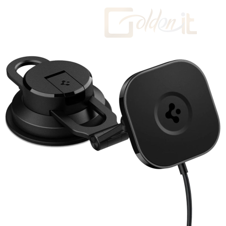 Okostelefon kiegészítő Spigen OneTap Pro 3 Dash Magnetic Car Mount (MagFit) Black - ACP04629