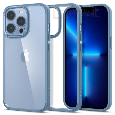 Okostelefon kiegészítő Spigen iPhone 13 Pro Case Ultra Hybrid Sierra Blue - ACS04132