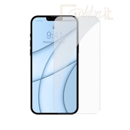 Okostelefon kiegészítő Baseus iPhone 13 mini Tempered Glass - SGBL020002