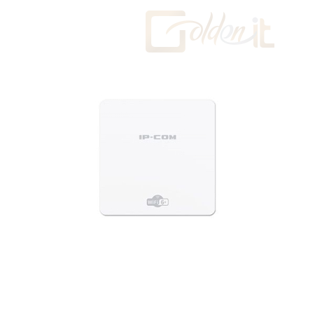 Access Point IP-COM Pro-6-IW AX3000 Wi-Fi 6 Wireless In-Wall Access Point White - PRO-6-IW