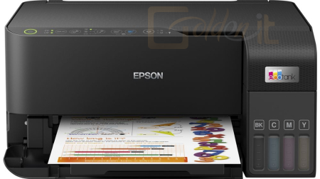 Multifunkciós nyomtató Epson EcoTank L3550 Tintasugaras Nyomtató/Másoló/Scanner/Fax - C11CK59403
