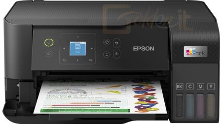 Multifunkciós nyomtató Epson EcoTank L3560 Tintasugaras Nyomtató/Másoló/Scanner/Fax - C11CK58403