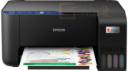 Multifunkciós nyomtató Epson EcoTank L3251 Wireless Tintasugaras Nyomtató/Másoló/Scanner - C11CJ67406