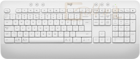 Billentyűzet Logitech Signature K650 Wireless Keyboard Off-White US - 920-010977