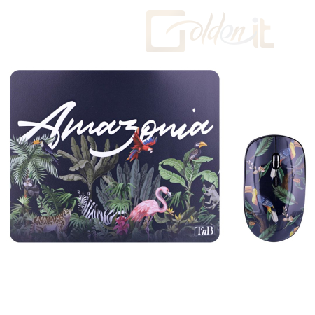 Egér TnB Exclusiv Bundle Wireless mouse Amazonia - BUMWXAMAZ3