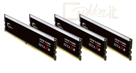 RAM G.SKILL 64GB DDR5 6400MHz Kit(4x16GB) Zeta R5 Black - F5-6400R3239G16GQ4-ZR5K