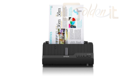 Scanner Epson WorkForce ES-C320W Lapáthúzós Szkenner Black - B11B270401