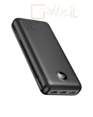 Powerbank vésztöltők Veger VP3008PD L30 30000mAh Powerbank Black - VP3008PD