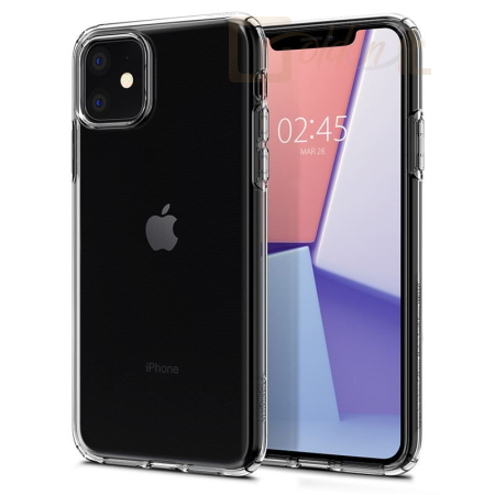 Okostelefon kiegészítő Spigen Liquid Crystal, clear - iPhone 11 - 076CS27179