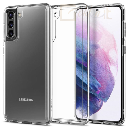Okostelefon kiegészítő Spigen Ultra Hybrid, clear - Galaxy S21 - ACS02423