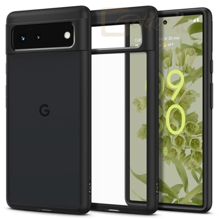 Okostelefon kiegészítő Spigen Ultra Hybrid, black - Google Pixel 6 - ACS03439