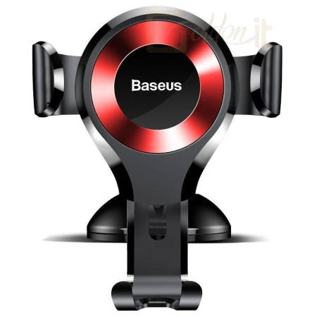 Okostelefon kiegészítő Baseus Osculum Gravity Car Mount Red - SUYL-XP09