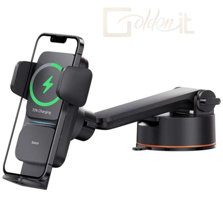 Okostelefon kiegészítő Baseus Wisdom Car Mount Black - CGZX000101