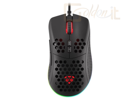 Egér Genesis Krypton 555 Gaming Mouse Black - NMG-1839