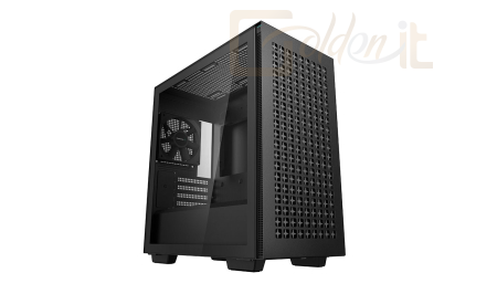 Ház DeepCool CH370 Tempered Glass Black - R-CH370-BKNAM1-G-1