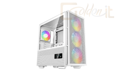 Ház DeepCool CH560 DIGITAL Window White - CH560 DIGITAL WH