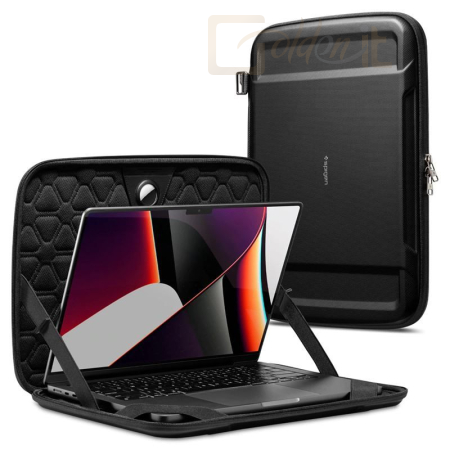 Notebook kiegészitők Spigen Rugged Armor Pro, black - MacBook Pro 14