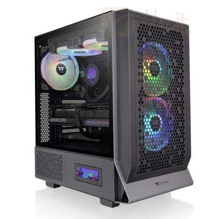 Ház Thermaltake Ceres 300 ARGB Tempered Glass Black - CA-1Y2-00M1WN-00