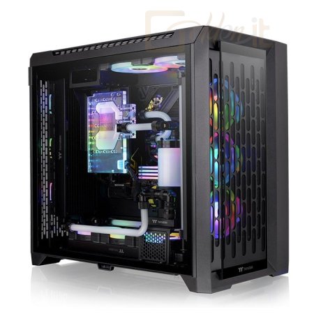 Ház Thermaltake CTE C750 ARGB Full Tower Chassis Tempered Glass Black - CA-1X6-00F1WN-01