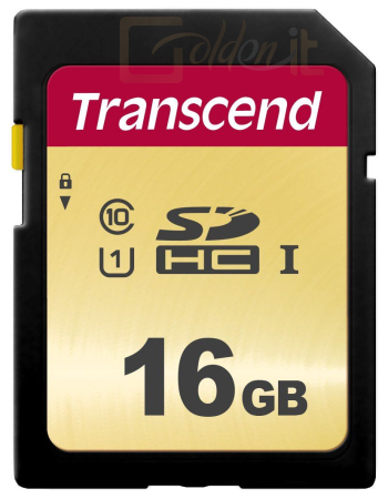 USB Ram Drive Transcend 16GB SDXC SDC500S Class 10 U1 V30 - TS16GSDC500S