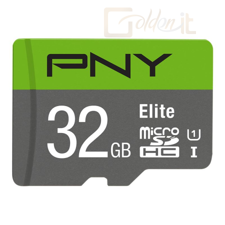 USB Ram Drive PNY 32GB microSDXC Elite Class 10 UHS-I + adapterrel - P-SDU32GU185GW-GE