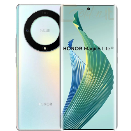 Mobil készülékek Honor Magic5 Lite 5G 256GB DualSIM Titanium Silver - 5109ARWX