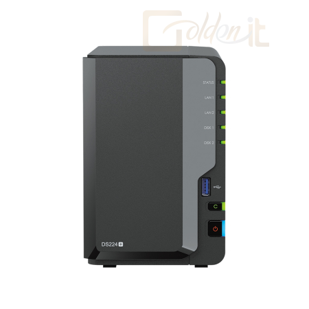 NAS szerver Synology NAS DS224+ (2GB) (2HDD) - DS224+
