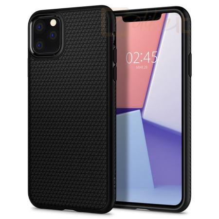Okostelefon kiegészítő Spigen Liquid Air, black - iPhone 11 Pro - 077CS27232