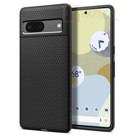 Okostelefon kiegészítő Spigen Liquid Air, black - Google Pixel 7 - ACS04696