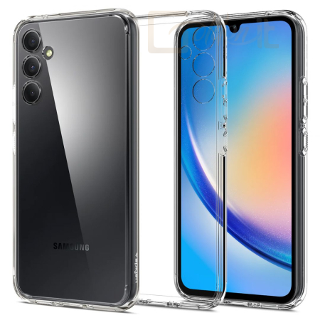 Okostelefon kiegészítő Spigen Ultra Hybrid, clear - Samsung Galaxy A34 5G - ACS05904