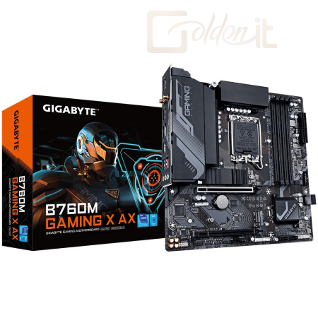 Alaplapok Gigabyte B760M GAMING X AX - B760M GAMING X AX