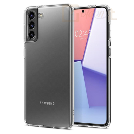 Okostelefon kiegészítő Spigen Liquid Crystal, clear - Galaxy S21 - ACS02419