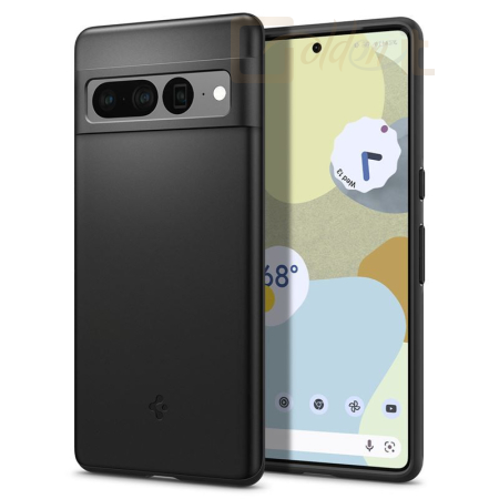 Okostelefon kiegészítő Spigen Thin Fit, black - Google Pixel 7 Pro - ACS04733