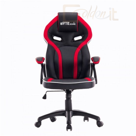 Gamer szék ByteZone FIRE Gaming Chair Black/Red - GC2537