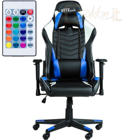Gamer szék ByteZone WINNER Gaming Chair Black/Blue - GC9222B