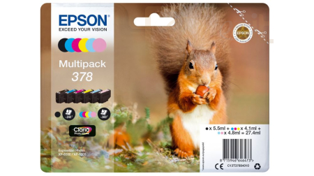 Nyomtató - Tintapatron Epson T3788 (378) Multipack tintapatron - C13T37884010