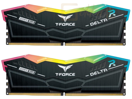 RAM TeamGroup 32GB DDR5 8000MHz Kit(2x16GB) Delta RGB Black - FF3D532G8000HC38DDC01