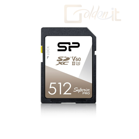 USB Ram Drive Silicon Power 512GB SDXC Superior Pro Class 10 U3 V60 - SP512GBSDXJV6V10